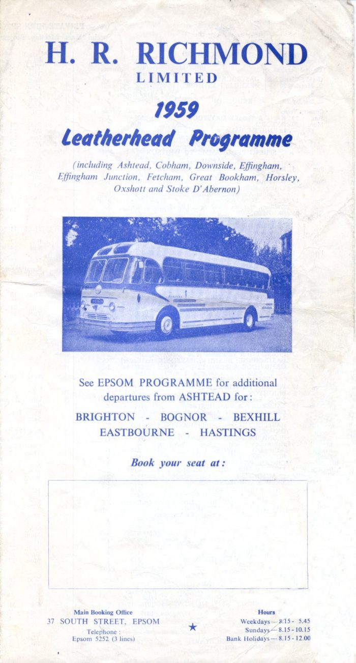 Holidays & Day Trips Epsom Coaches Epsom Coaches